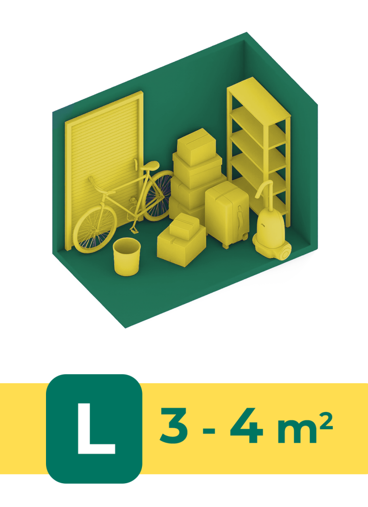 Trastero tamaño L en Guadalajara para muebles voluminosos