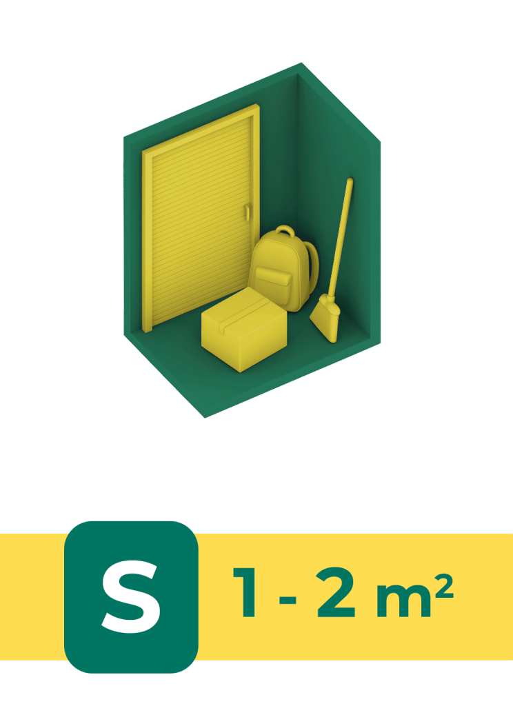 Trastero tamaño S en Guadalajara para cajas y objetos pequeños